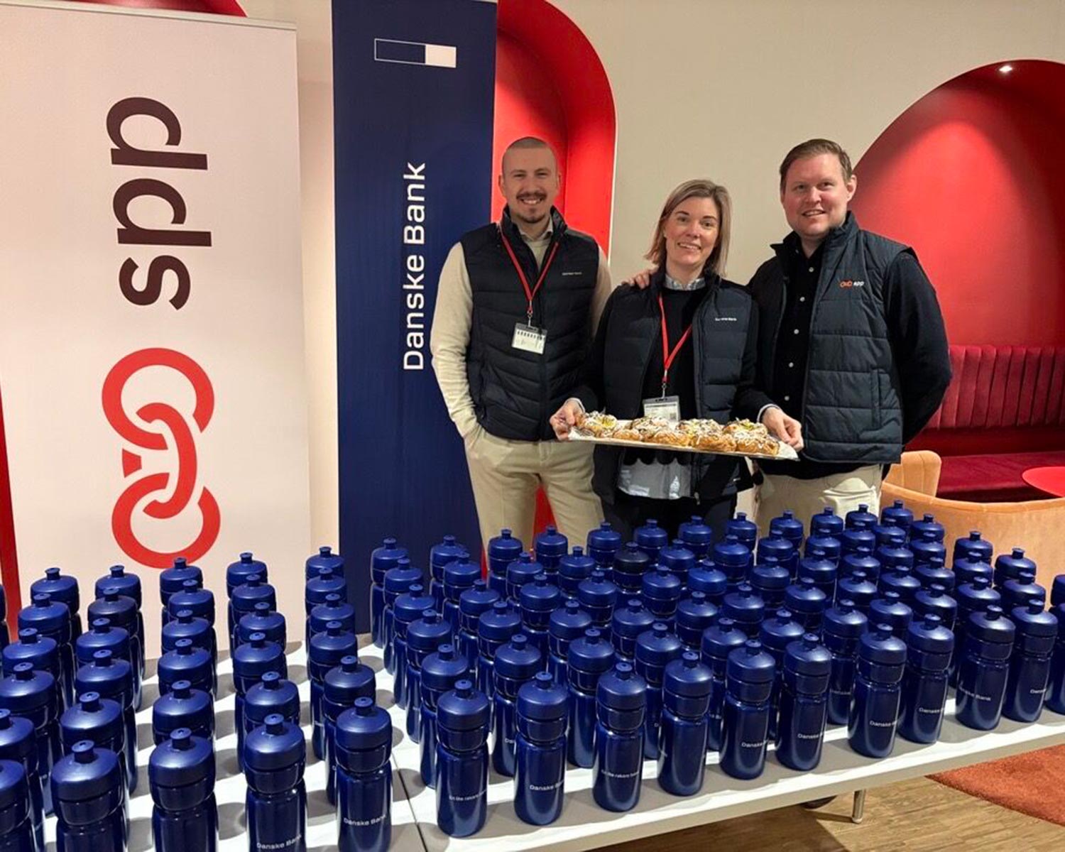 Linus Fors, Karin Falkenäng och Roger Wilson, Danske Bank.
