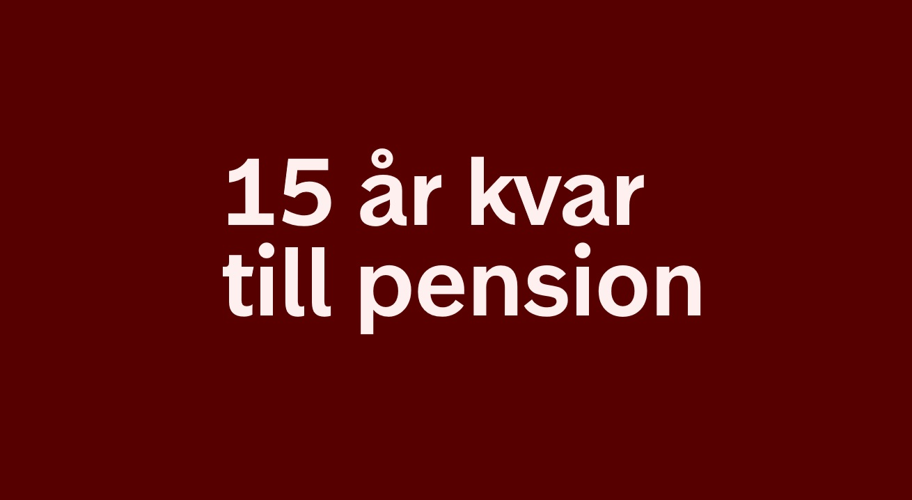 Avsnittsbild med texten 10 år kvar till pensionen