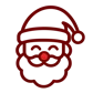 Ikon av en jultomte
