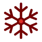Ikon av en snöflinga